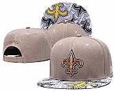 Saints Team Logo Cream Adjustable Hat GS,baseball caps,new era cap wholesale,wholesale hats